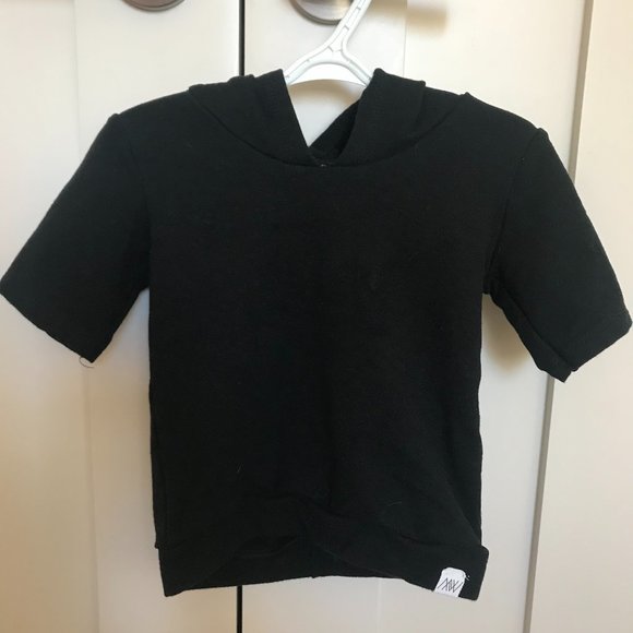 🍋Sale! 2 for 20🍋Mini Way Black Hoodie 12-24 M - Picture 4 of 6
